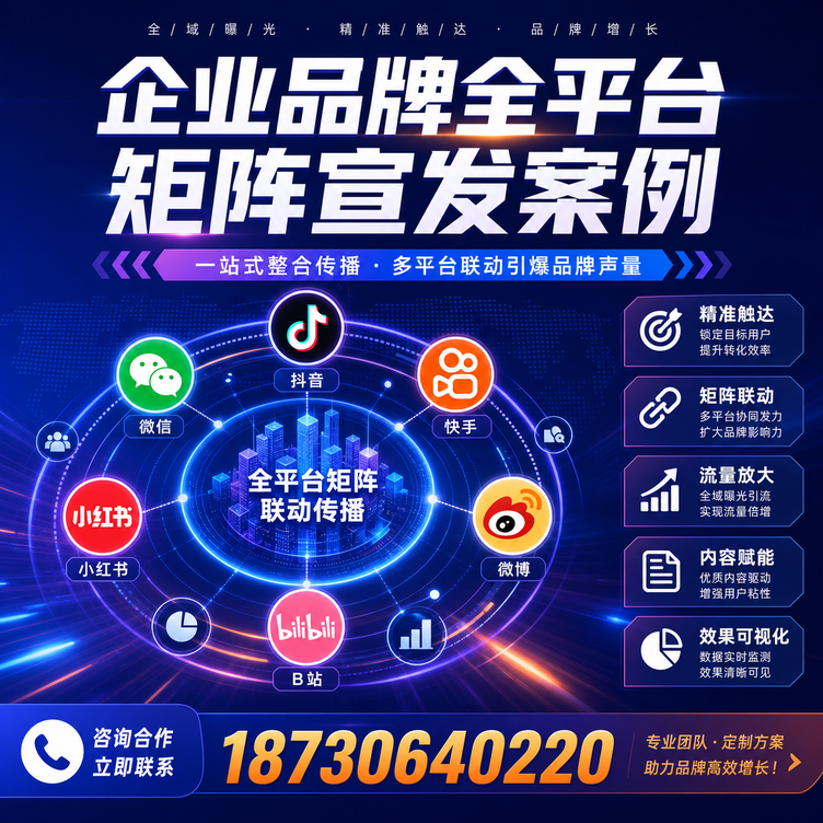 天津企业全平台自媒体品牌统一宣发落地案例